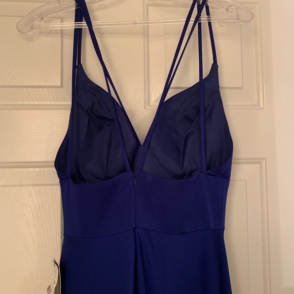 NEW-long, strappy, Cinderella Divine prom dress. - Picture 2 of 6